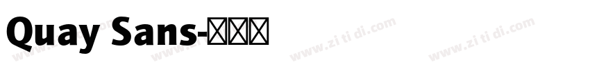 Quay Sans字体转换